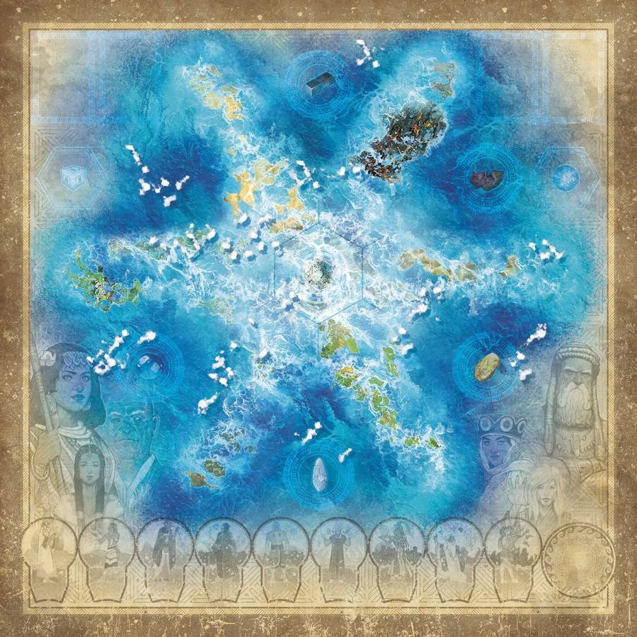 Atlantis Rising - Play Mat 1 Atlantis Rising - Play Mat