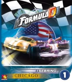 ASMODEE Formula D: Circuits 1 - Sebring & Chicago