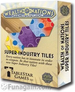 Wealth Of Nations (Super Set) -Board Game Sale Shop Wealth of Nations Super Inustry Tiles
