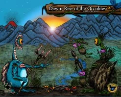 Dawn: Rise Of The Occulites (Base Set With 3 Expansions) (Painted)