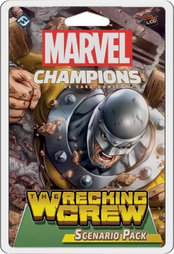 Fantasy Flight Games Marvel Champions: The Card Game – The Wrecking Crew Scenario Pack