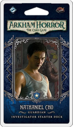 Fantasy Flight Games Arkham Horror: The Card Game – Nathaniel Cho: Investigator Starter Deck