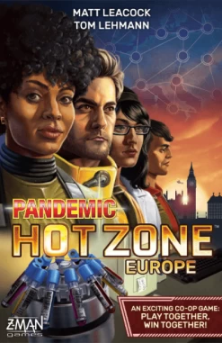 Z-Man Games Pandemic: Hot Zone – Europe (French Edition)