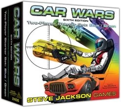 Steve Jackson Games Car Wars (6th Edition) 2 Player Starter Blue/Green