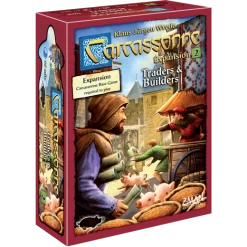 Z-Man Games Carcassonne: Expansion 2 - Traders & Builders (New Edition)
